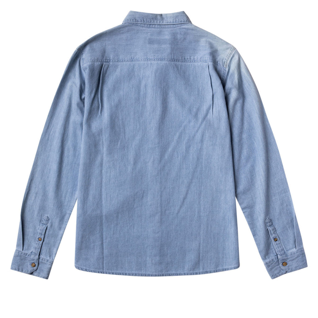 Roark Scholar Long Sleeve Woven Shirt - Bleached