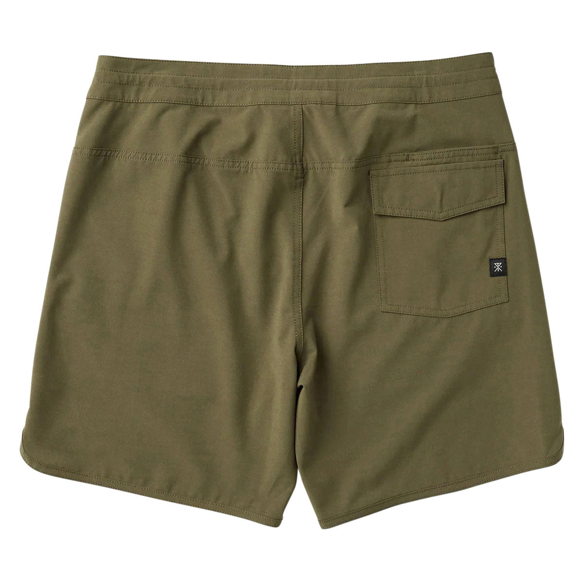 Roark Chiller Scallop Boardshorts - Military