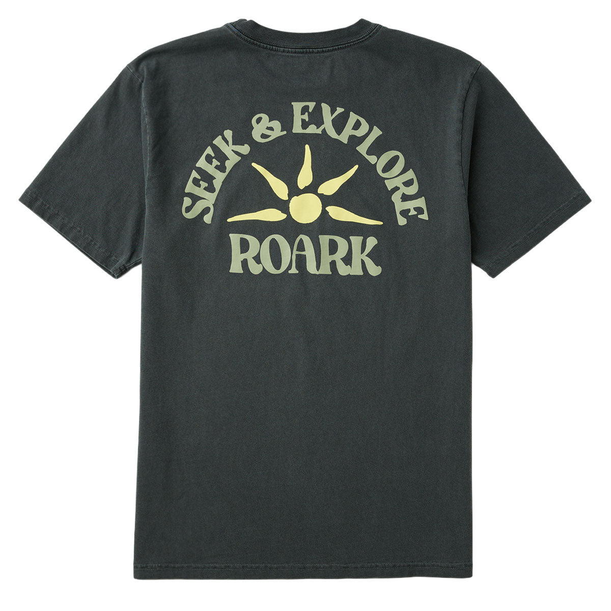 Roark Seek & Explore T-Shirt - Charcoal
