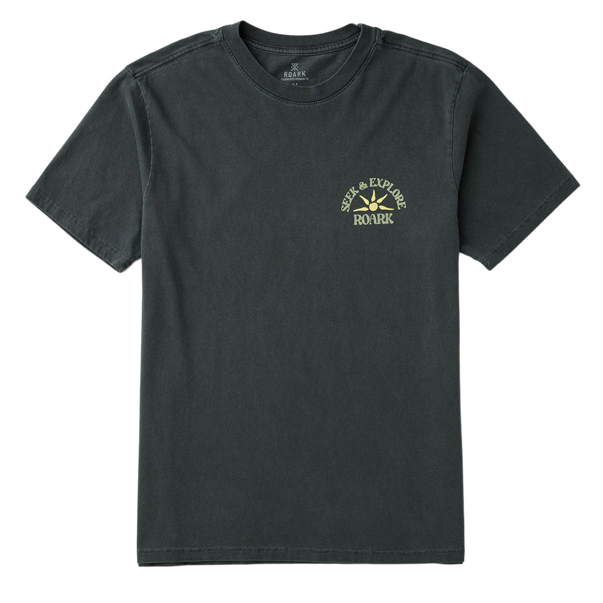 Roark Seek & Explore T-Shirt - Charcoal