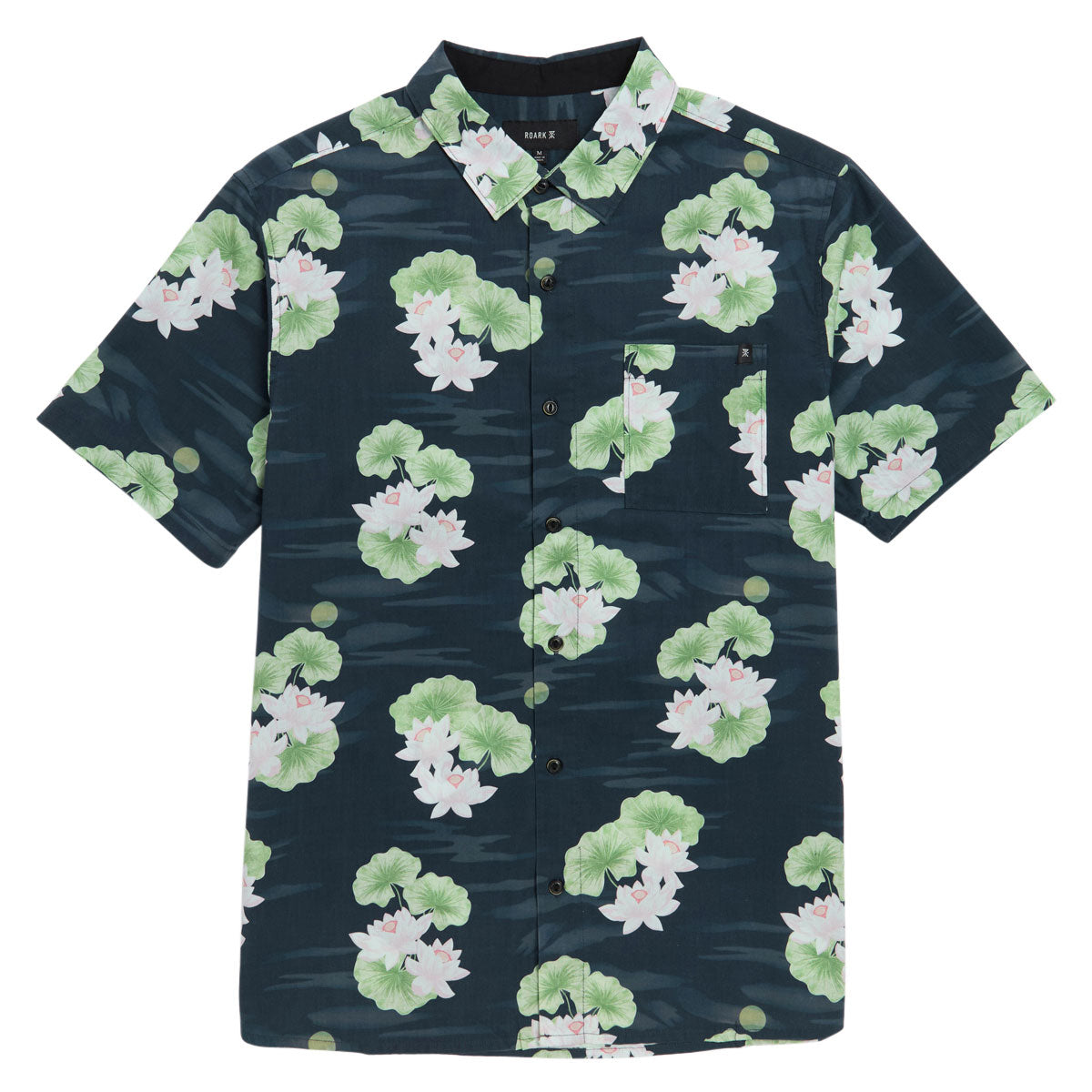 Roark Journey Woven Shirt - Navy Floral