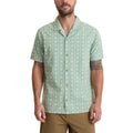 Roark Gonzo Woven Shirt - Hazy Blue Jacquard