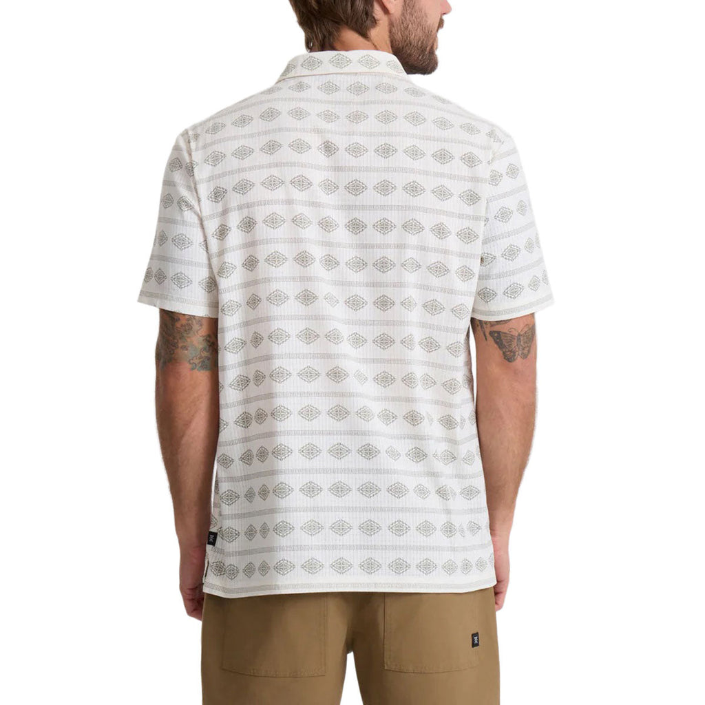 Roark Bless Up Polo Shirt - Unbleached