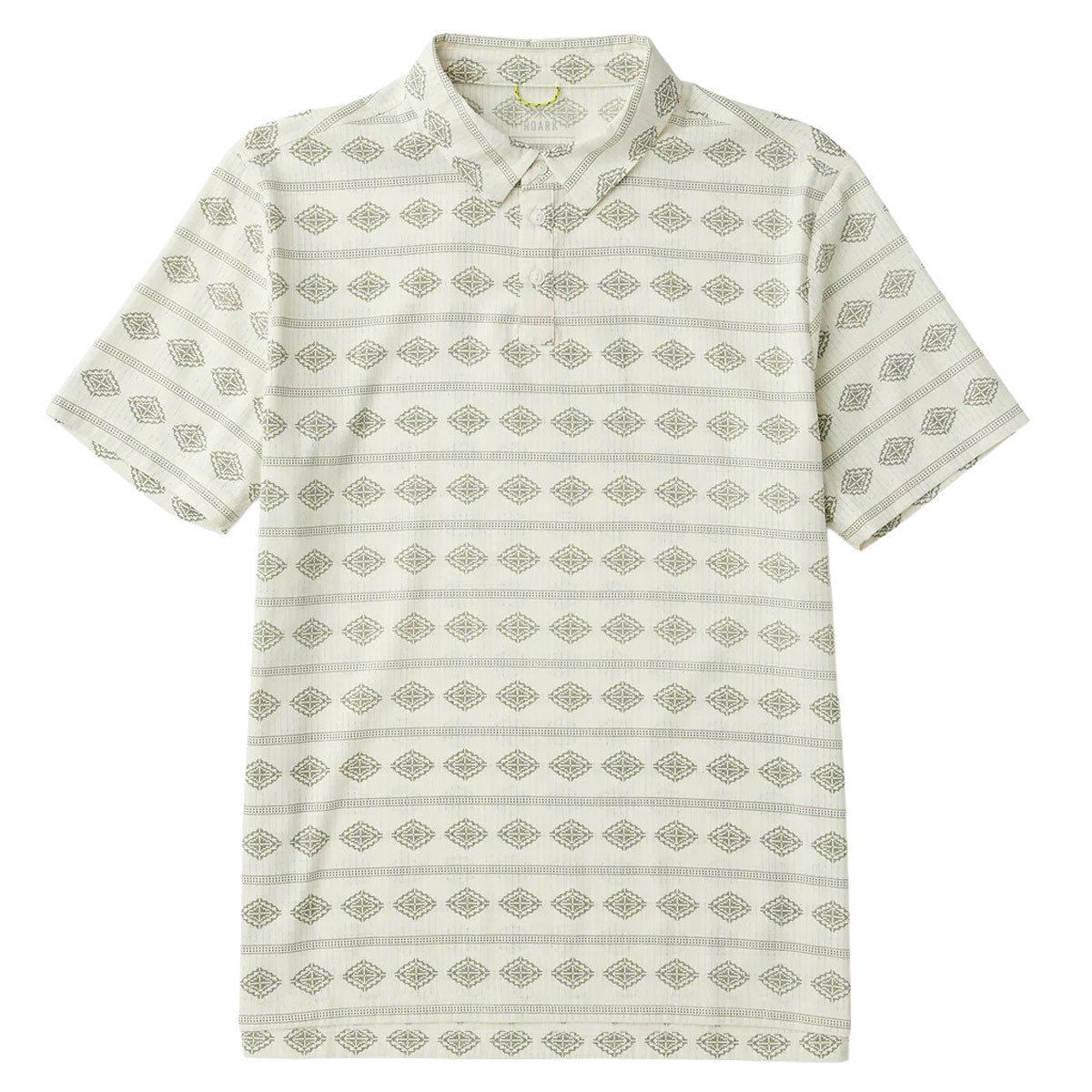 Roark Bless Up Polo Shirt - Unbleached