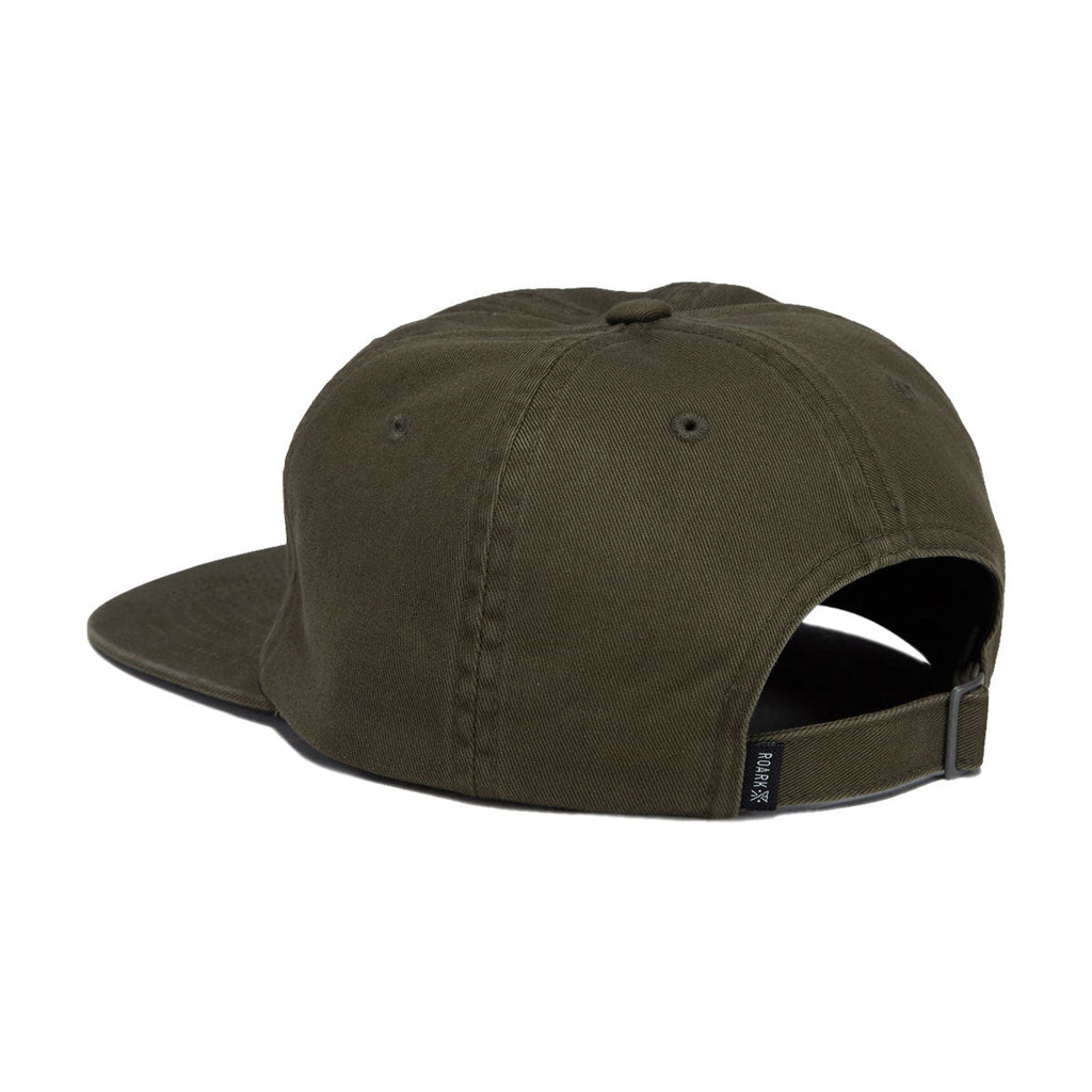 Roark Made To Fade 6 Panel Hat - Washed Military
