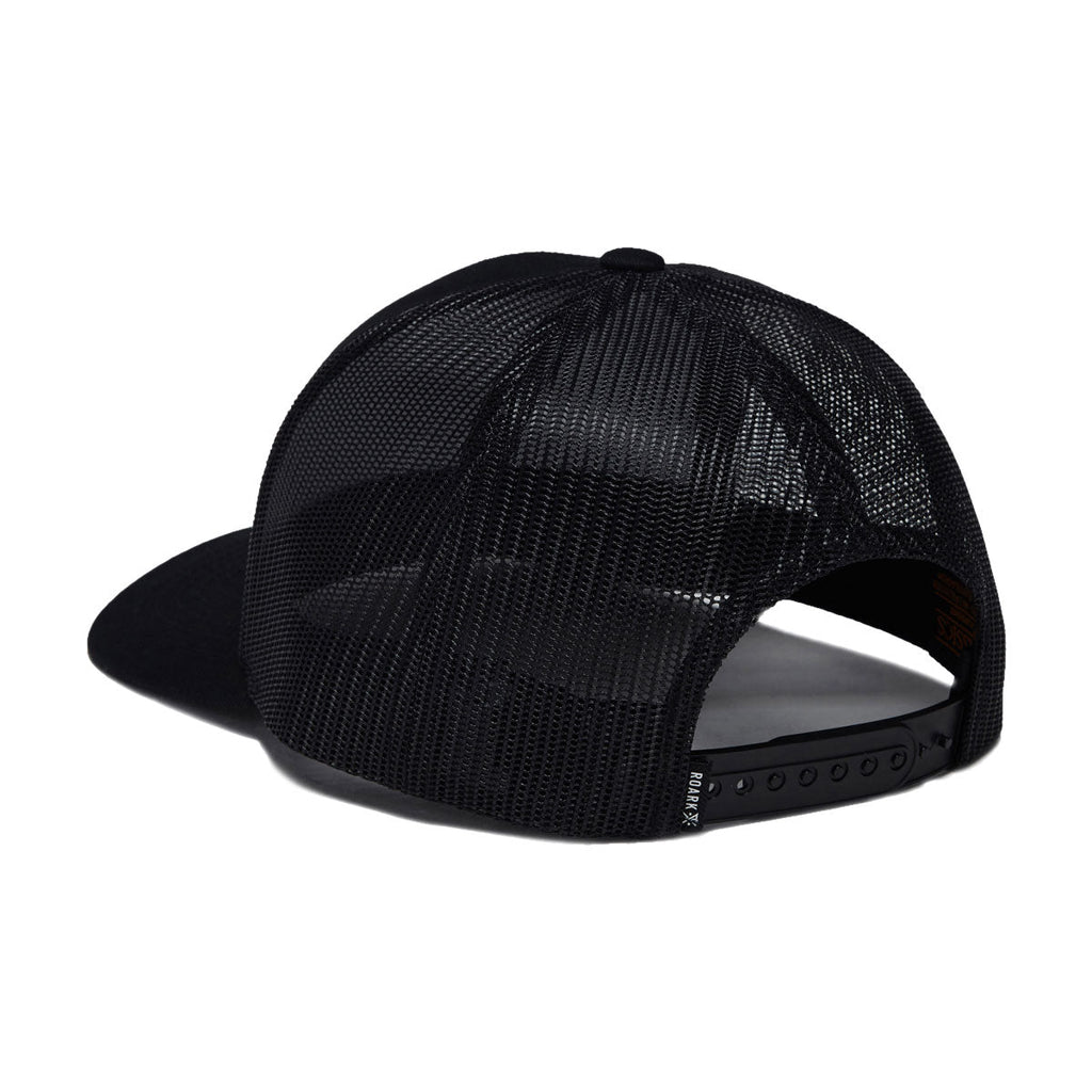 Roark Station Trucker Tricamp Hat - Black