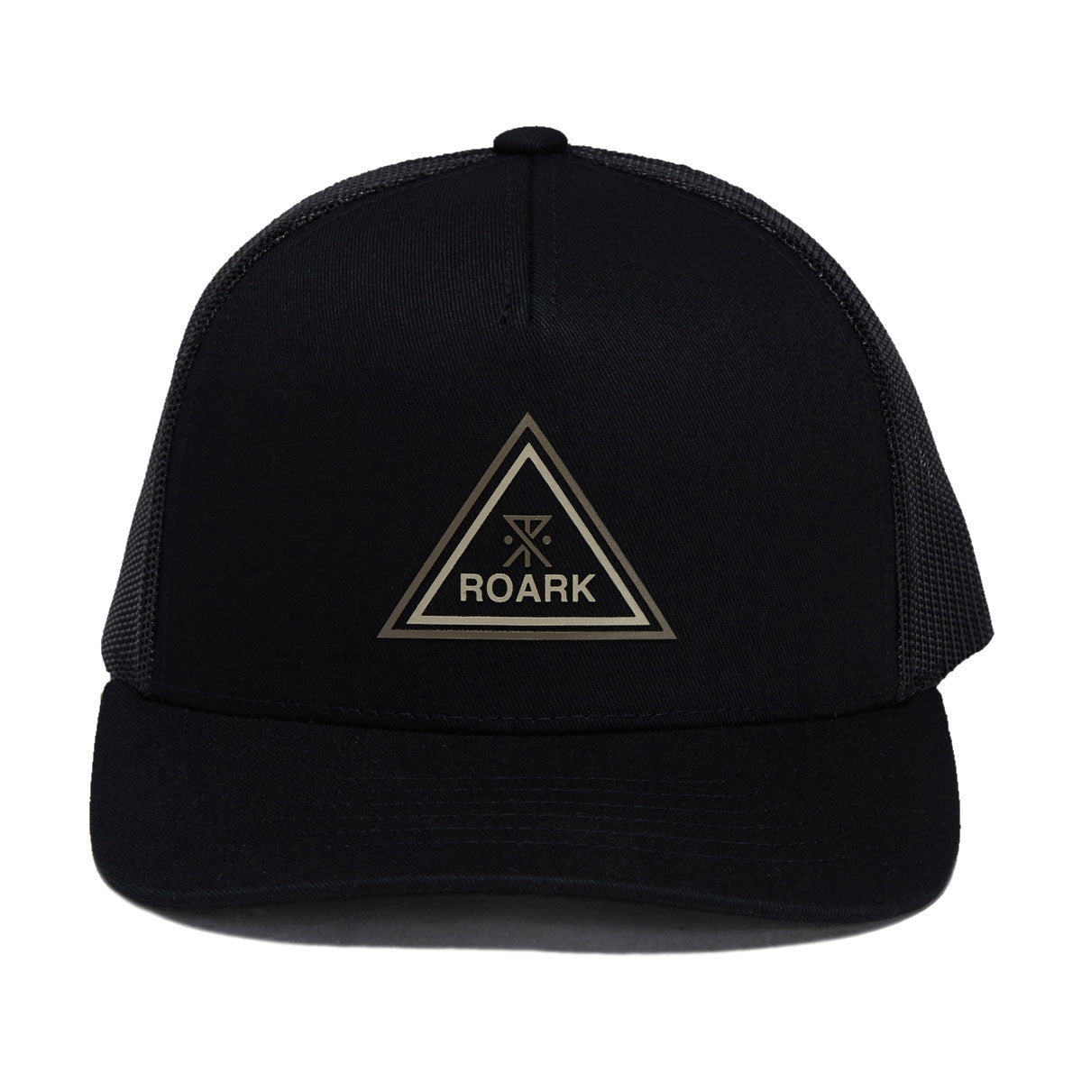 Roark Station Trucker Tricamp Hat - Black