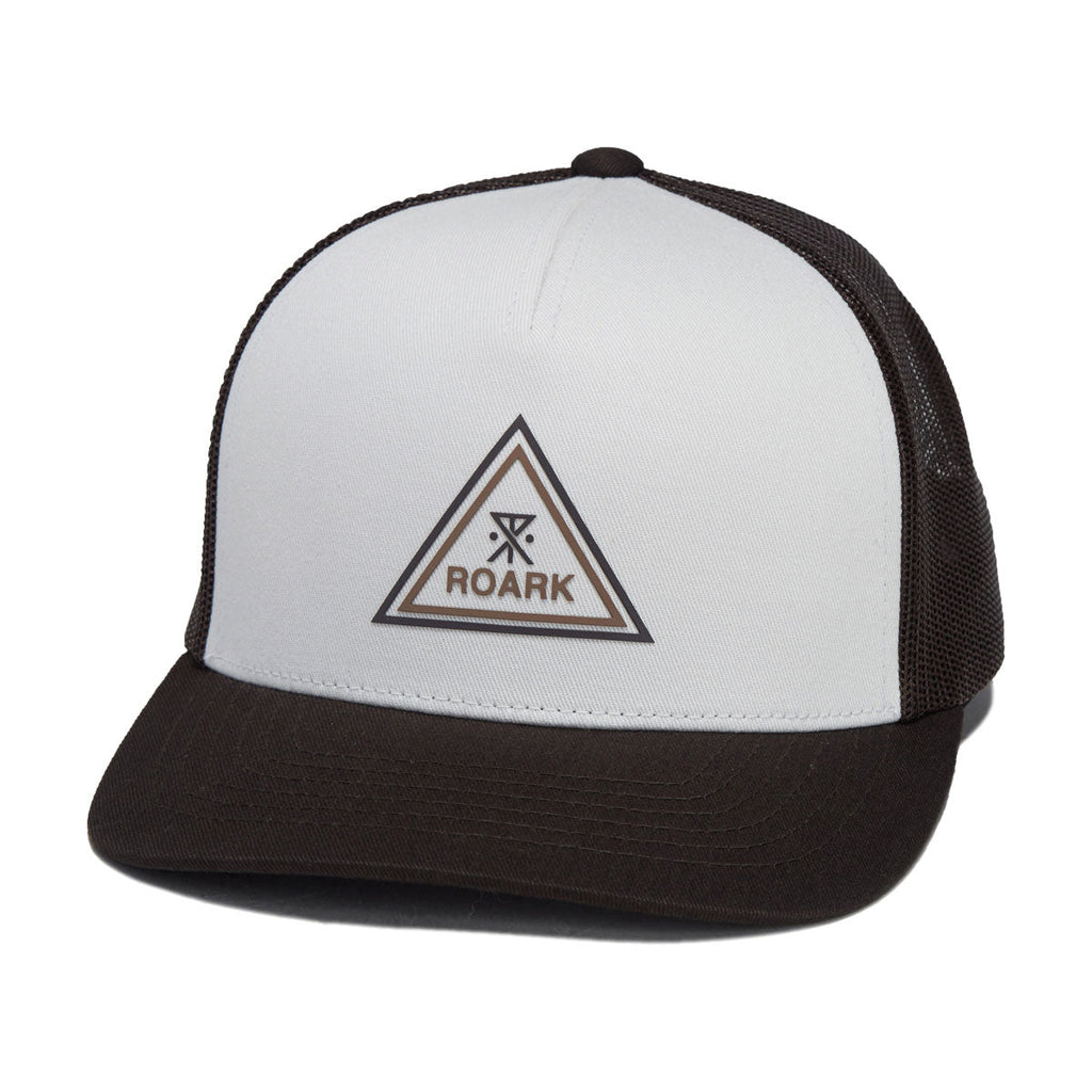Roark Station Trucker Tricamp Hat - Dark Brown