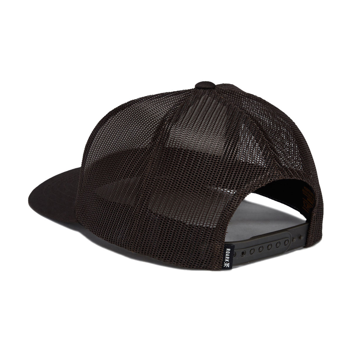 Roark Station Trucker Tricamp Hat - Dark Brown