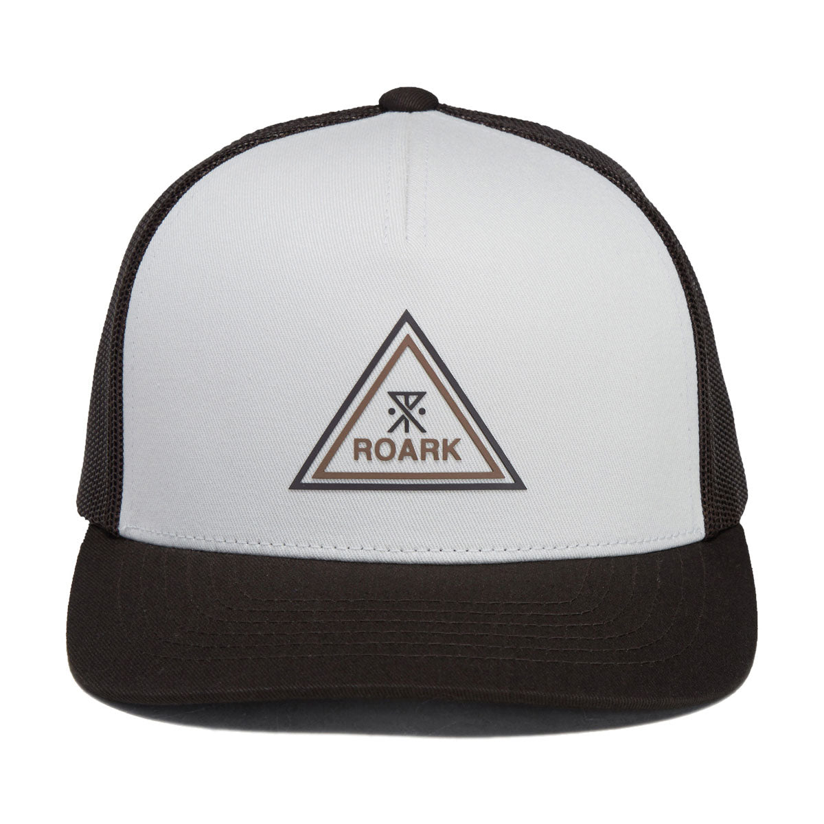 Roark Station Trucker Tricamp Hat - Dark Brown