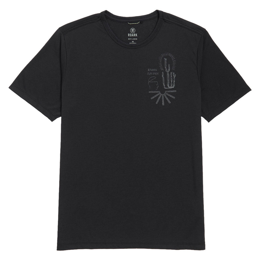Roark Mathis Active Graphic T-Shirt - Black