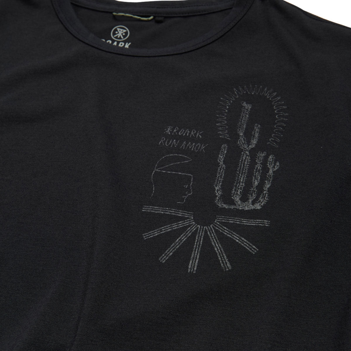 Roark Mathis Active Graphic T-Shirt - Black