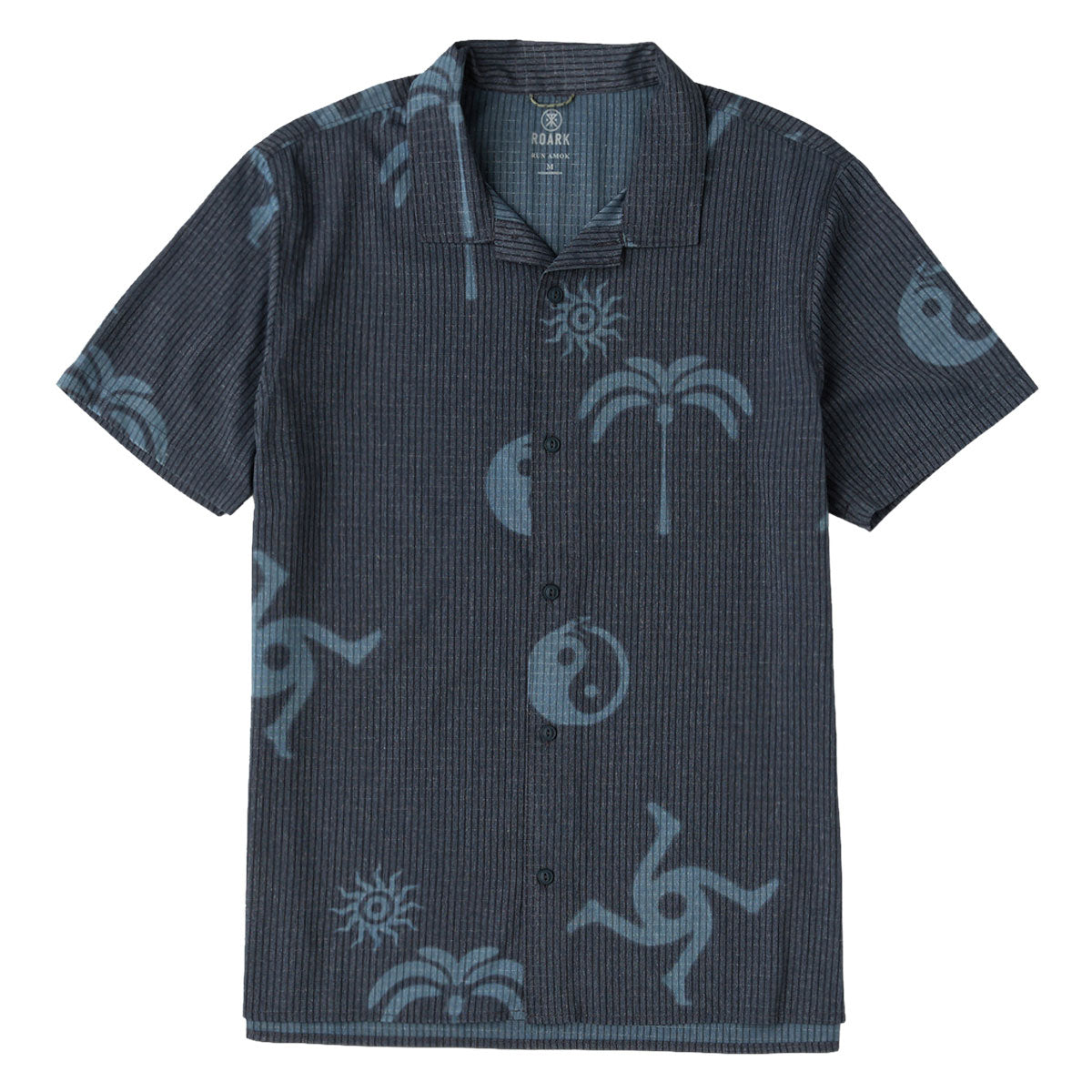 Roark Bless Up Trail Shirt - Ebony
