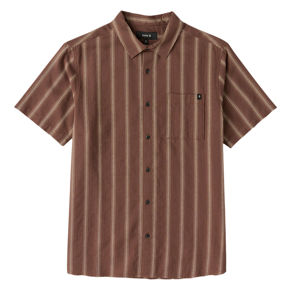 Roark Crosswinds Woven Shirt - Coco Bean