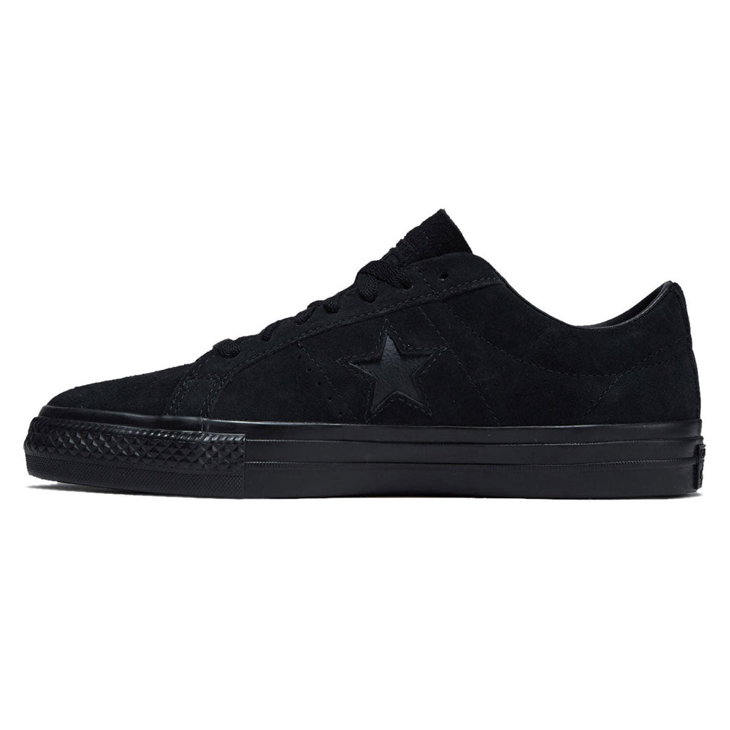 Converse One Star Pro Ox Shoes - Black/Black/Black