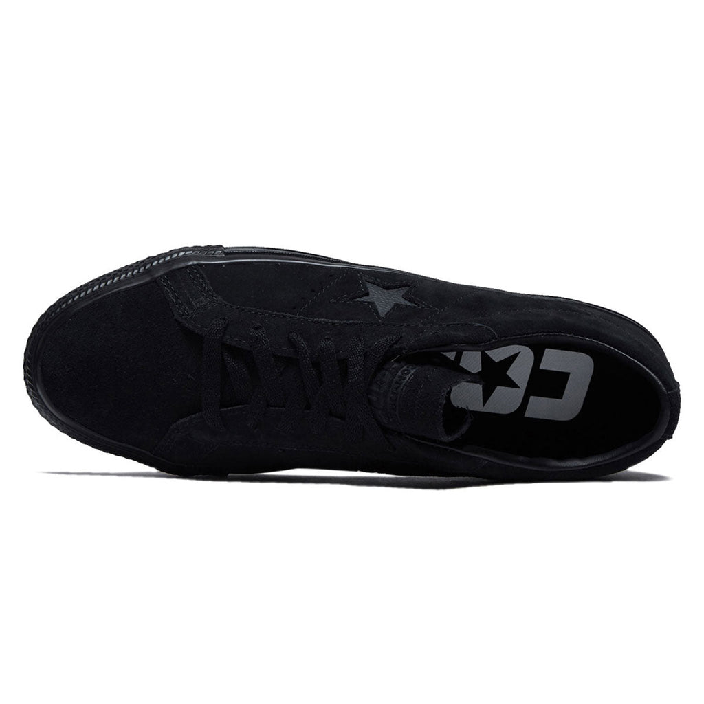 Converse One Star Pro Ox Shoes - Black/Black/Black