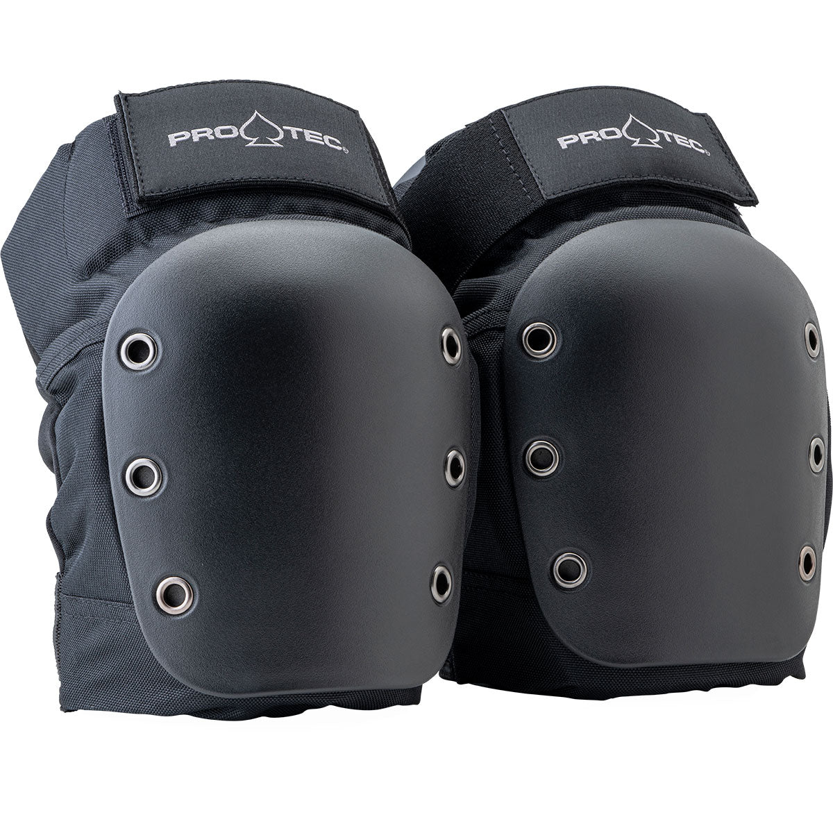 Pro-Tec Street Knee Open Back Pads - Black