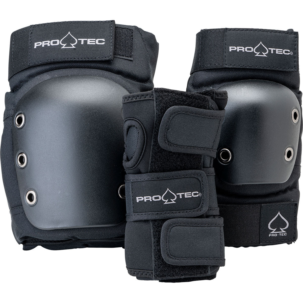 Pro-Tec J.r 3 Pack Open Back Pads - Black