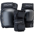 Pro-Tec Street Adult 3 Pack Open Back Set of Pads - Black
