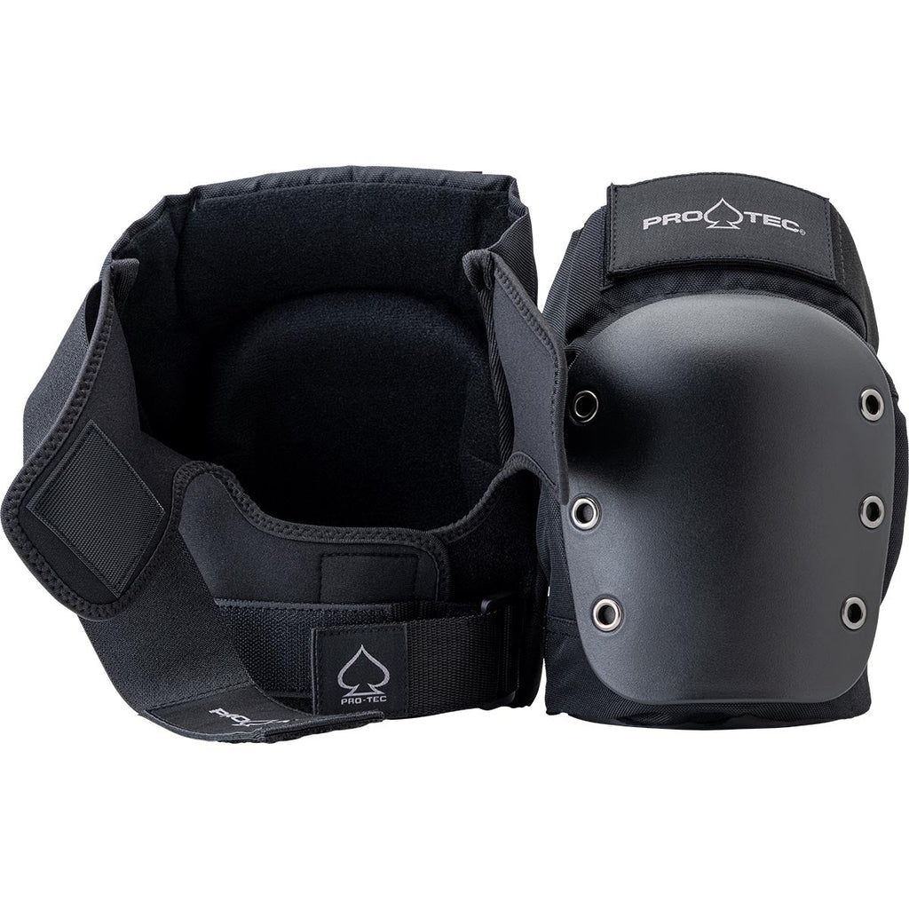 Pro-Tec Street Adult 3 Pack Open Back Set of Pads - Black
