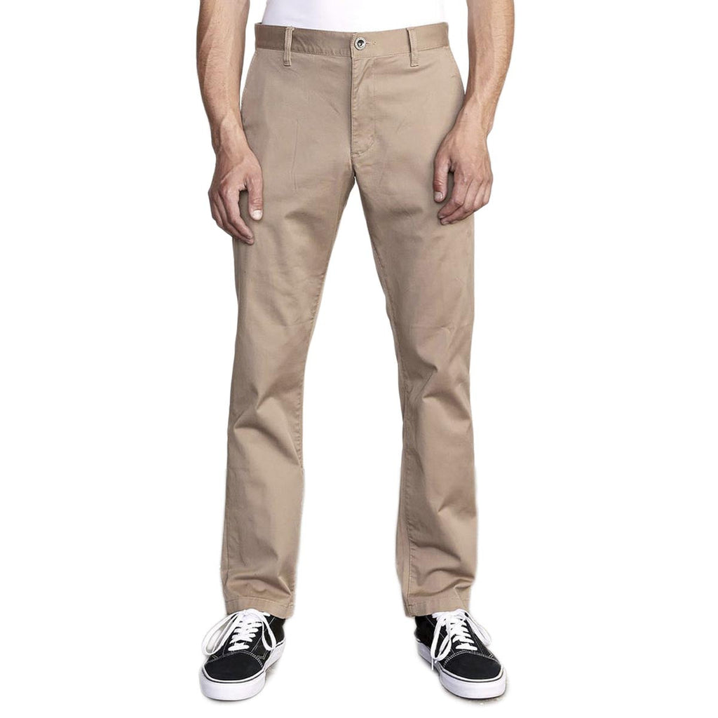 RVCA The Weekend Stretch Pants - Dark Khaki 2