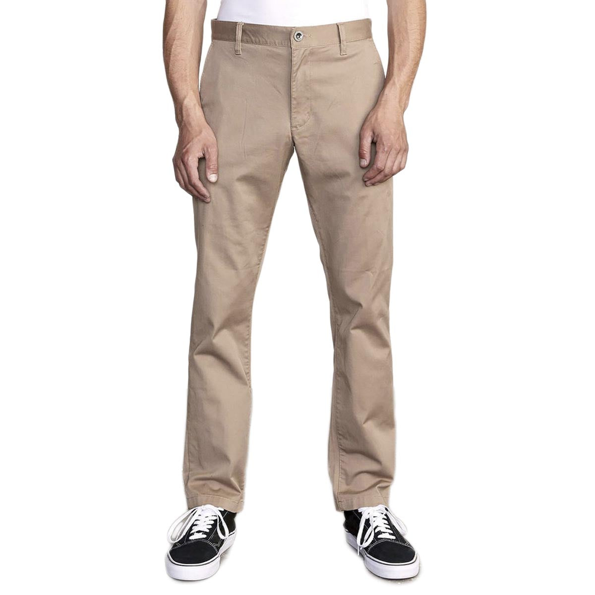 RVCA The Weekend Stretch Pants - Dark Khaki 2
