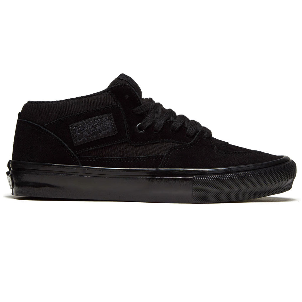 Vans Skate Half Cab Shoes - Black/Black