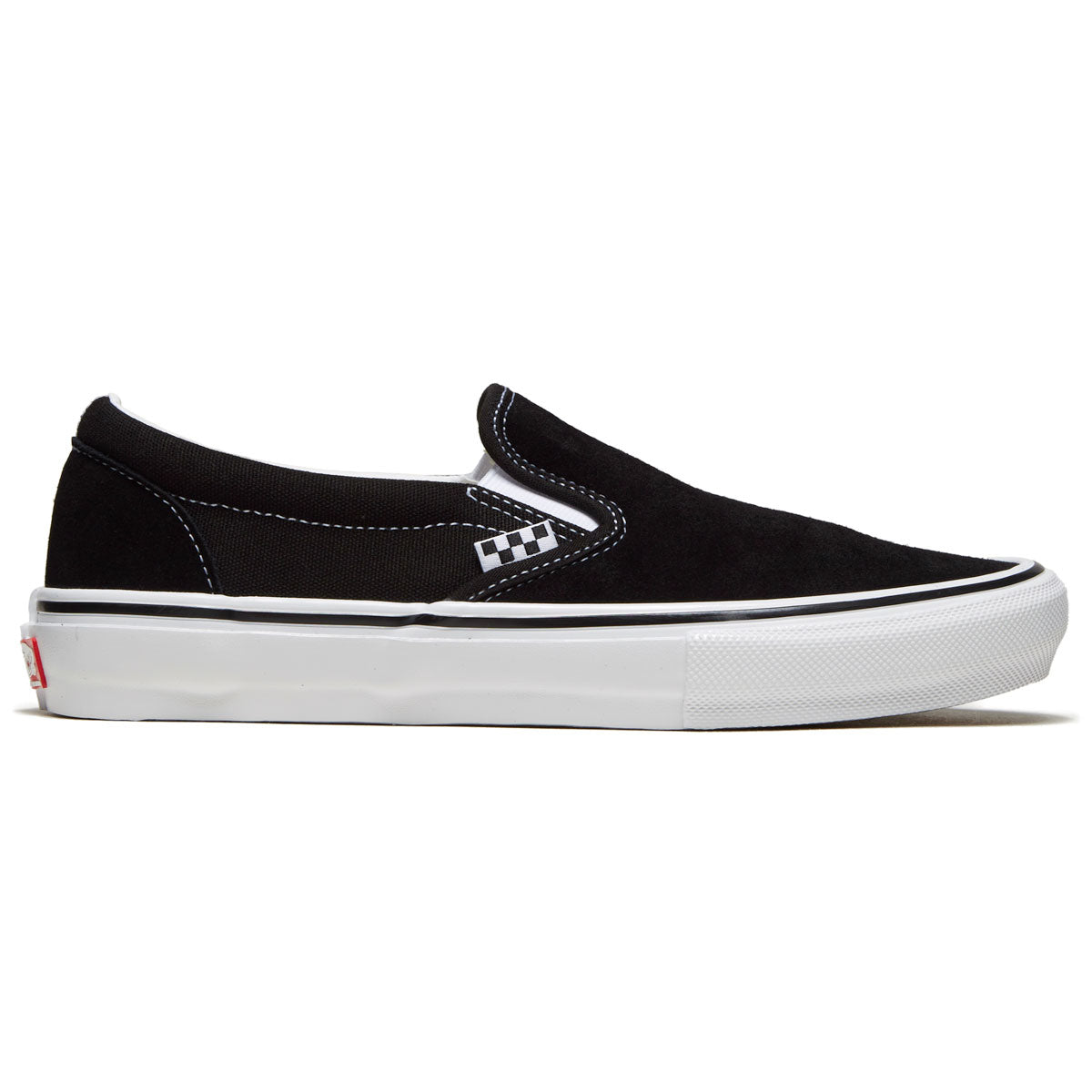 Vans Skate Slip-on Shoes - Black/White