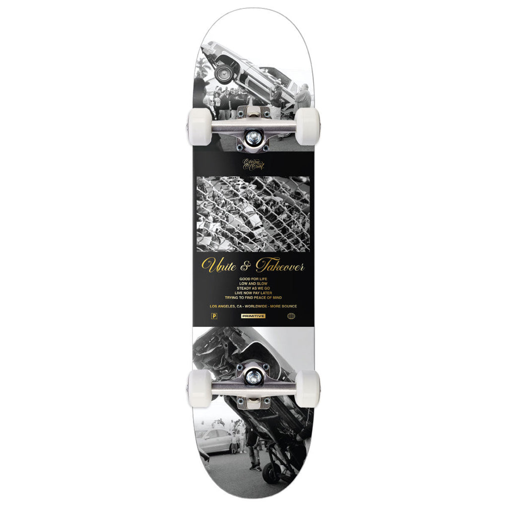 Primitive x Estevan Oriol Bounce Skateboard Complete - Black - 8.125"