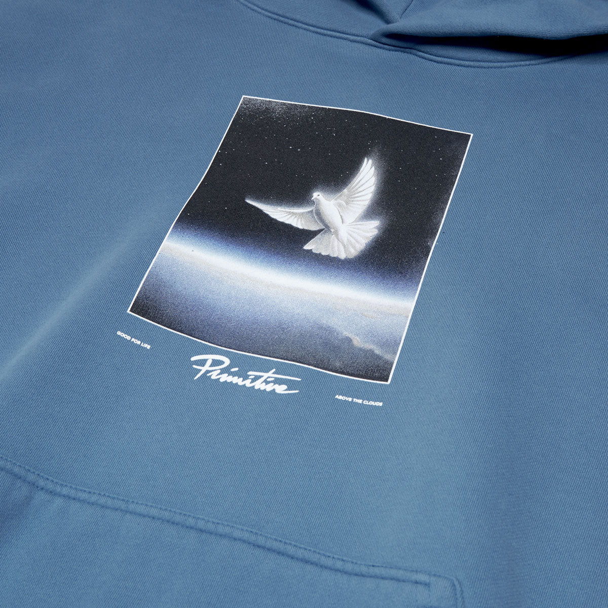 Primitive Above Hoodie - Columbia Blue