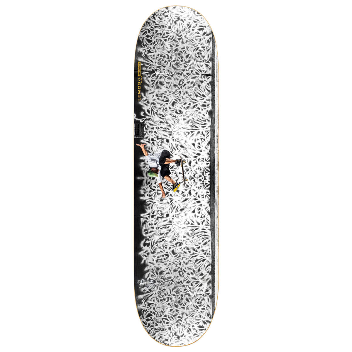 Primitive Lemos Sliks Wall Skateboard Deck - Multi - 8.25"