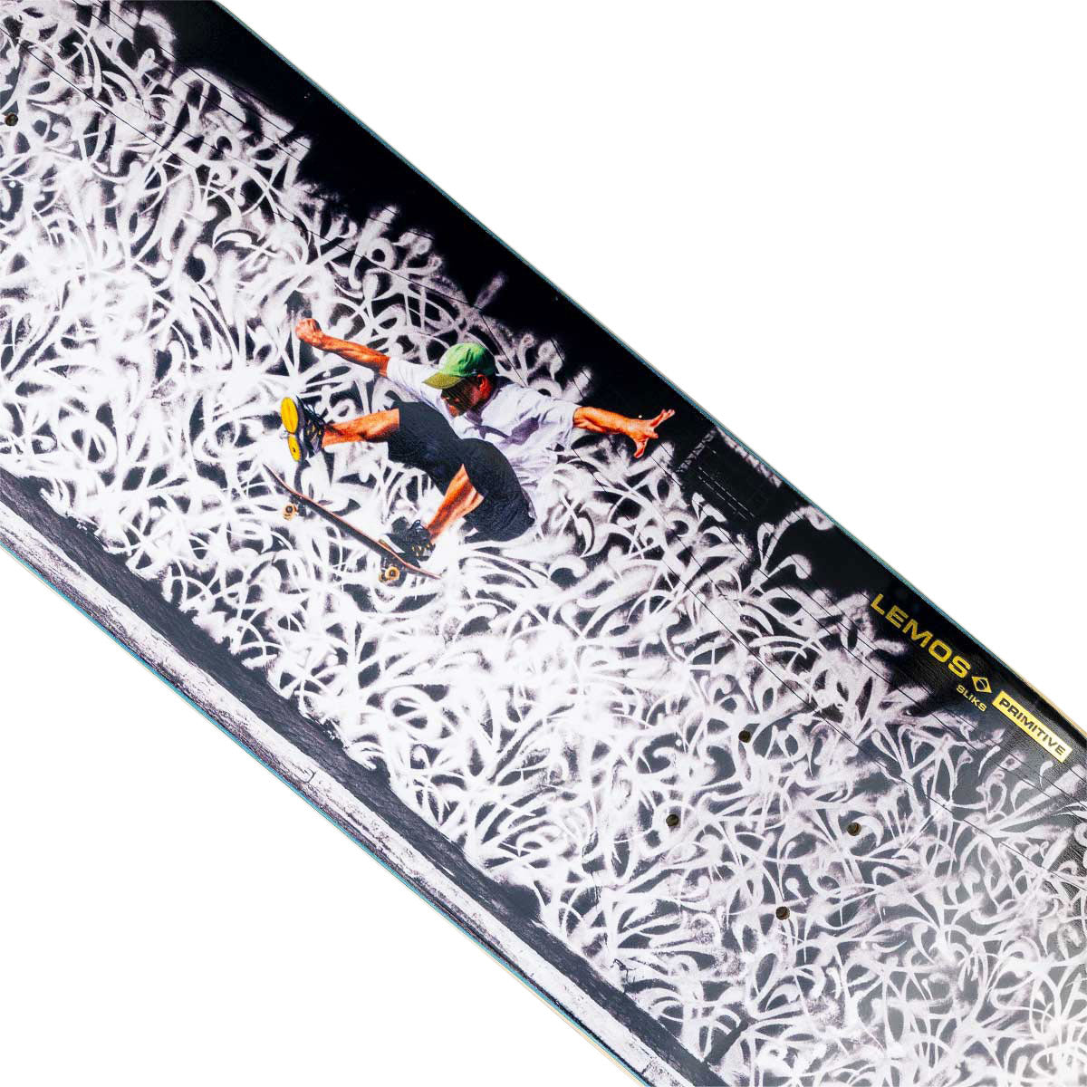 Primitive Lemos Sliks Wall Skateboard Deck - Multi - 8.25"
