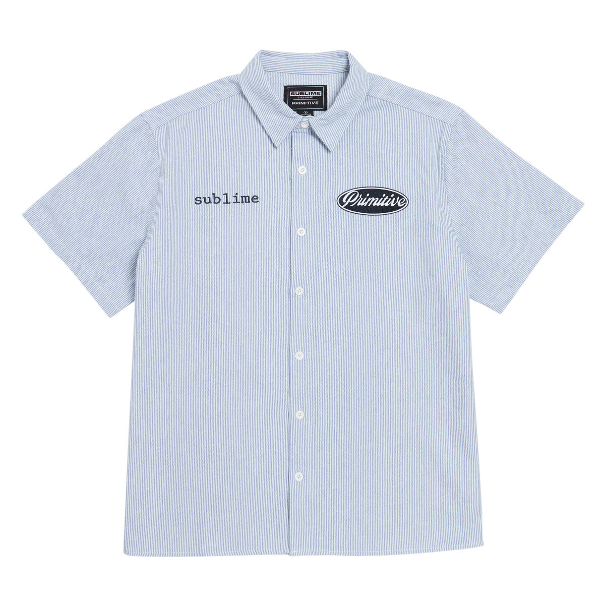 Primitive x Sublime Day Shift Woven Shirt - Blue