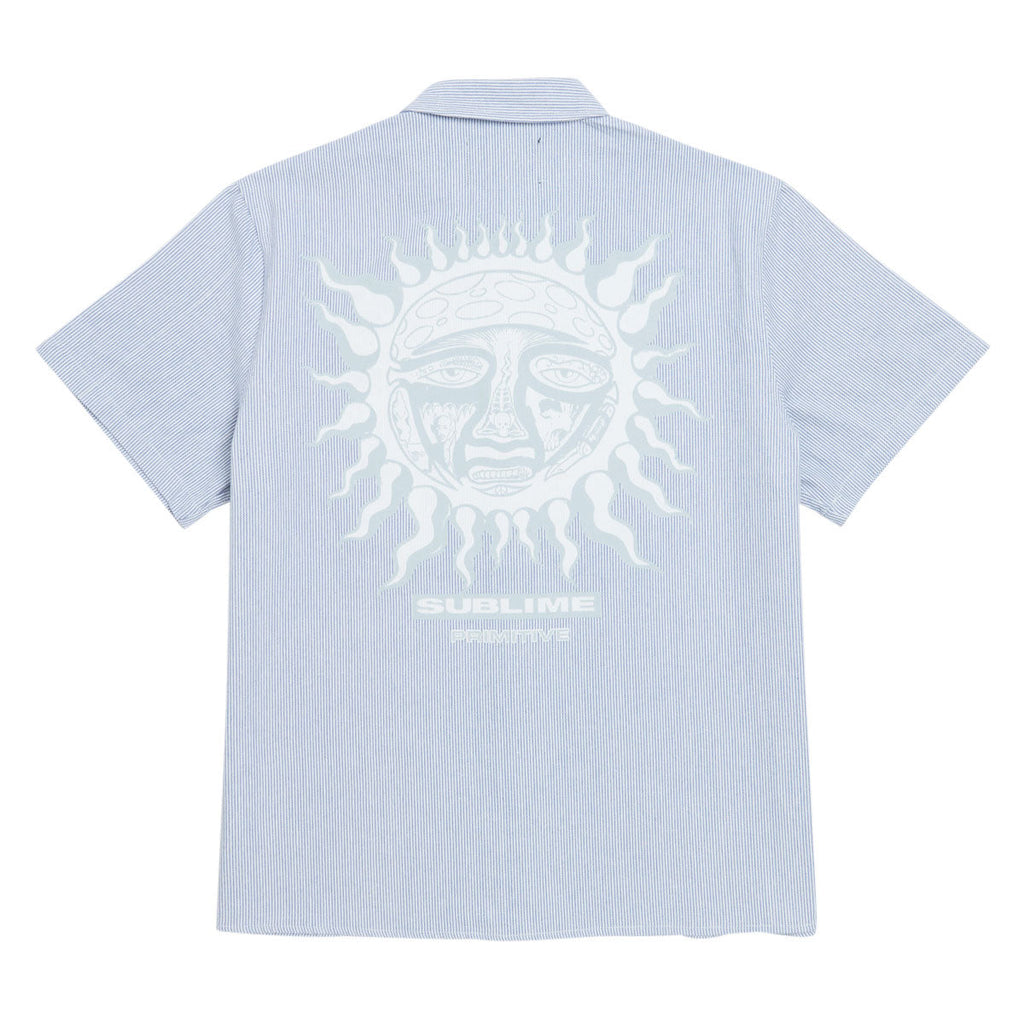 Primitive x Sublime Day Shift Woven Shirt - Blue