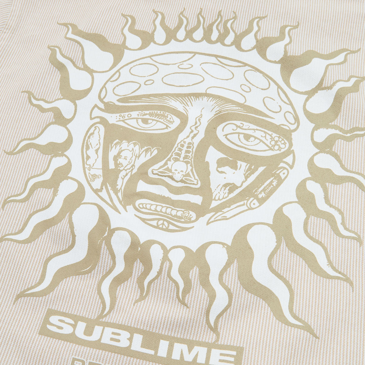 Primitive x Sublime Day Shift Woven Shirt - Sand