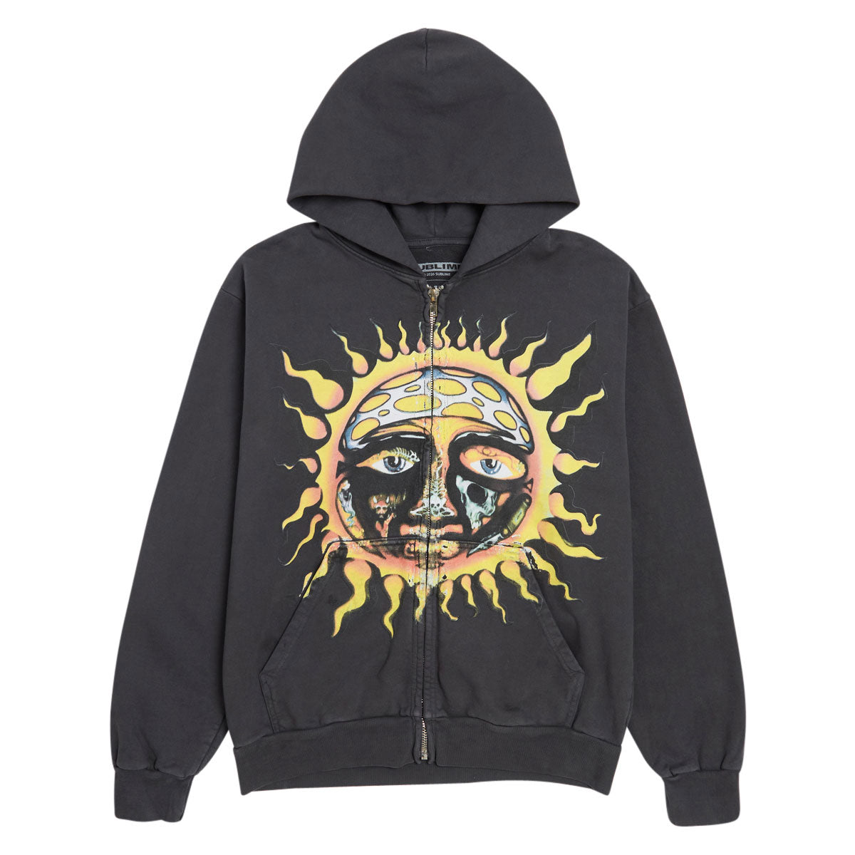 Primitive x Sublime Rise Zip Hoodie - Black