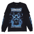 Primitive Defender Two Fer Long Sleeve T-Shirt - Black