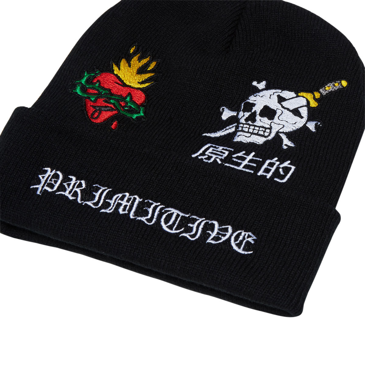 Primitive Outsider Beanie - Black