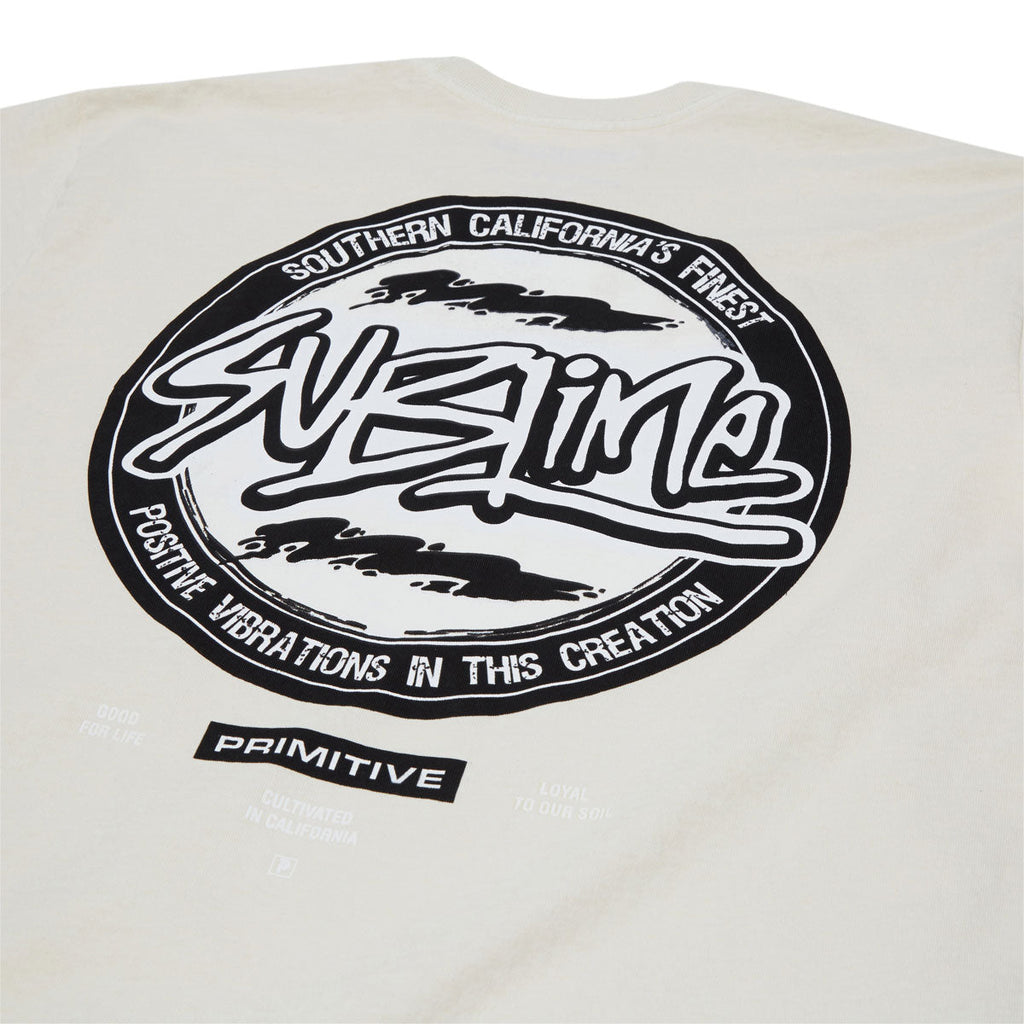 Primitive x Sublime Vibrations T-Shirt - Bone