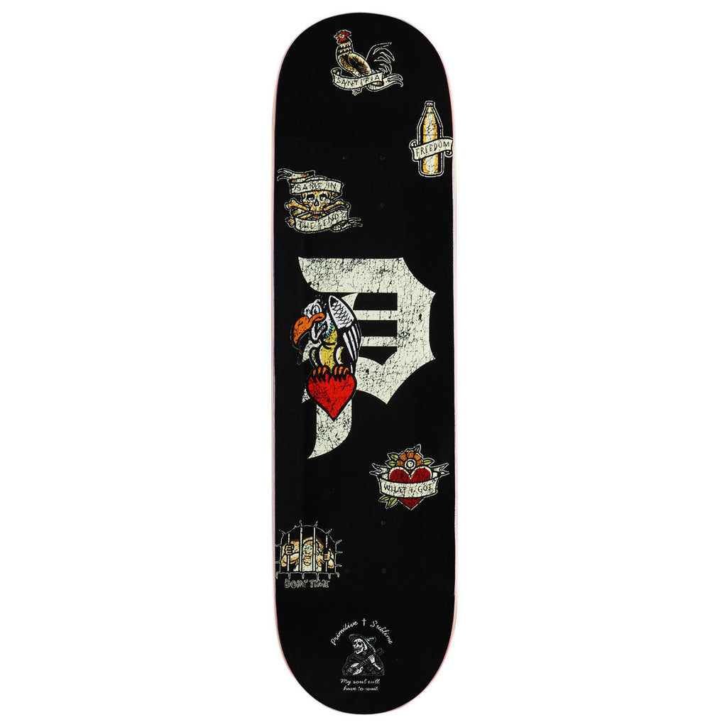 Primitive x Sublime Freedom Skateboard Deck - Black - 8.125"