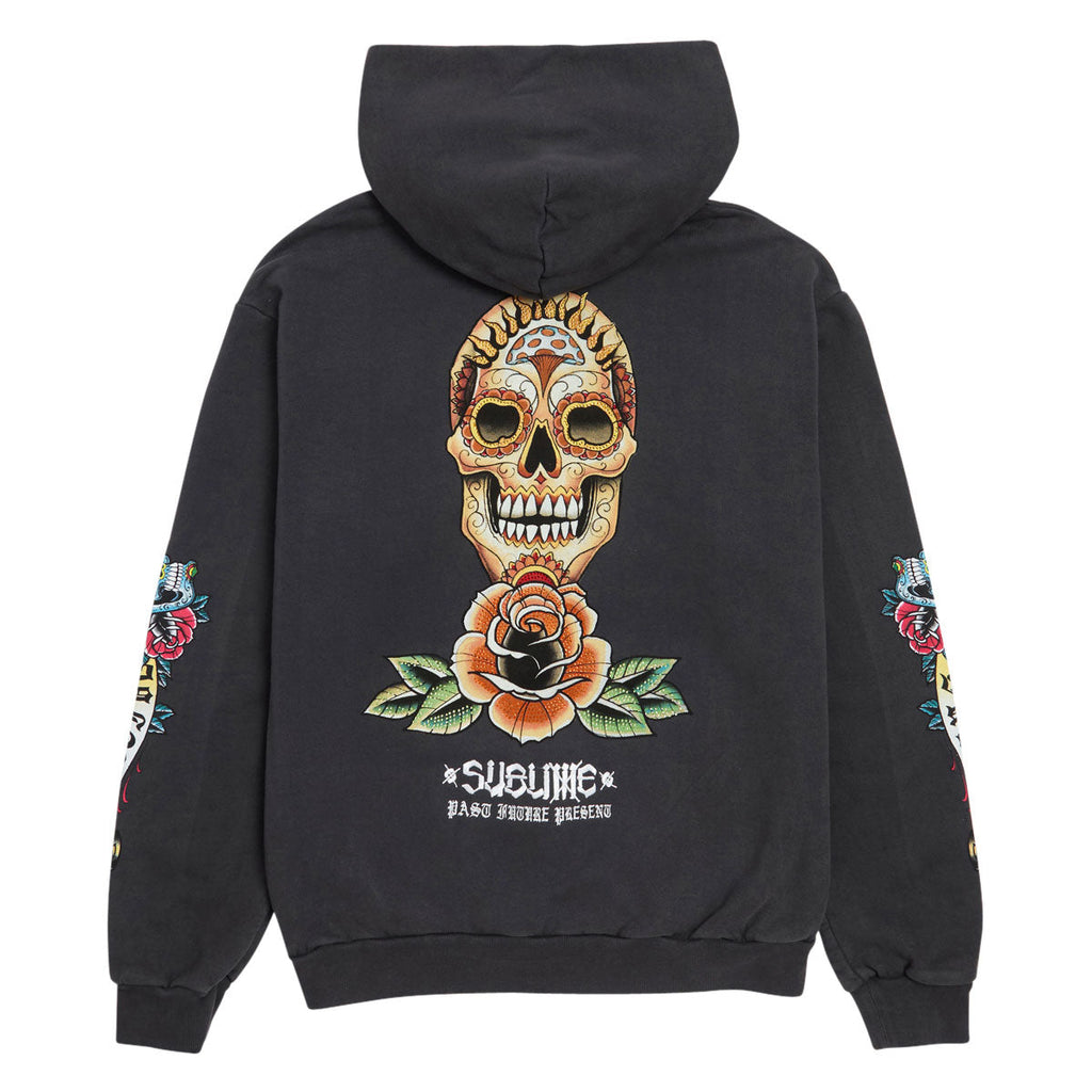 Primitive x Sublime Sunny II Hoodie - Washed Black