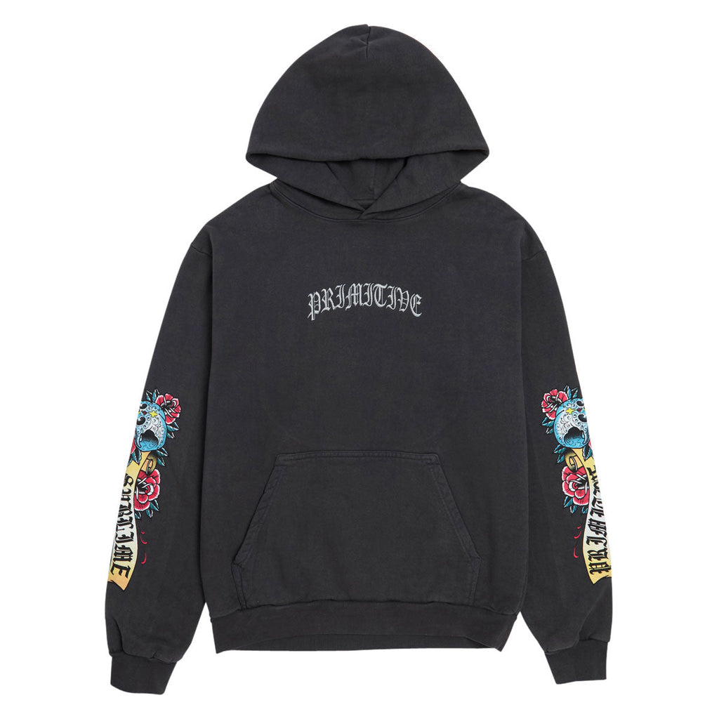 Primitive x Sublime Sunny II Hoodie - Washed Black