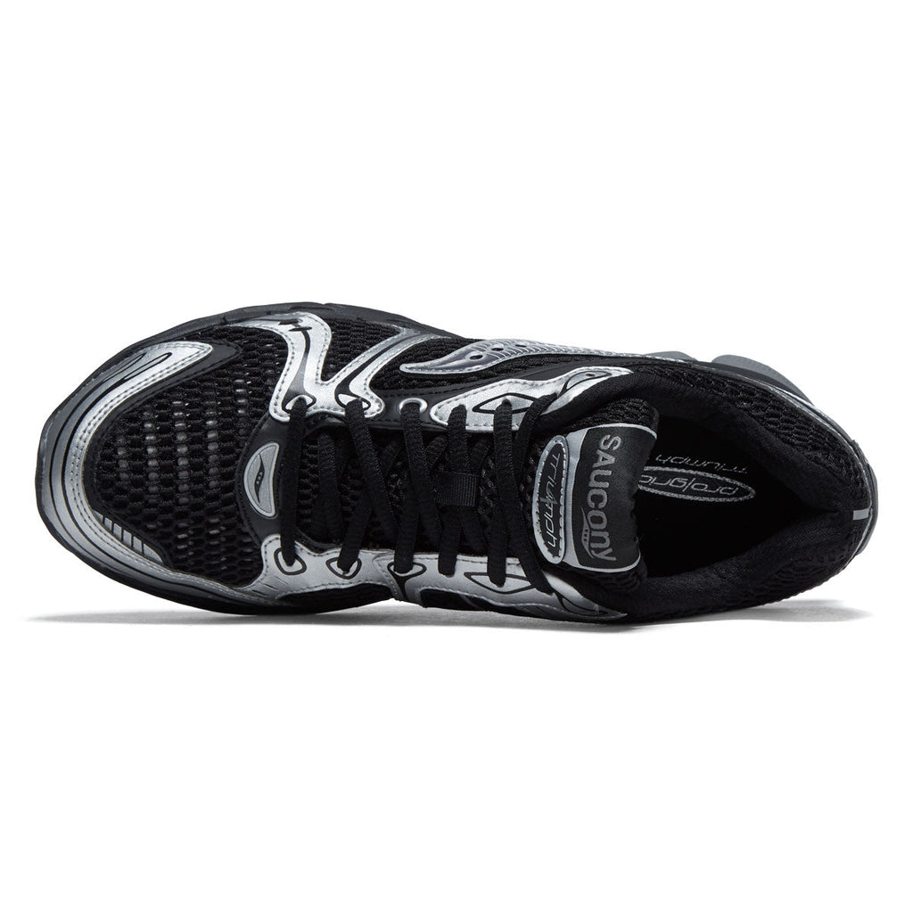 Saucony Progrid Triumph 4 Shoes - Black/Silver II