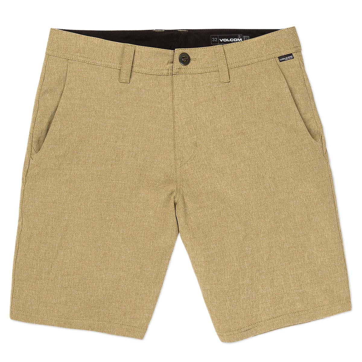 Volcom Frickin Cross Shred Static 20 Shorts - Dark Khaki