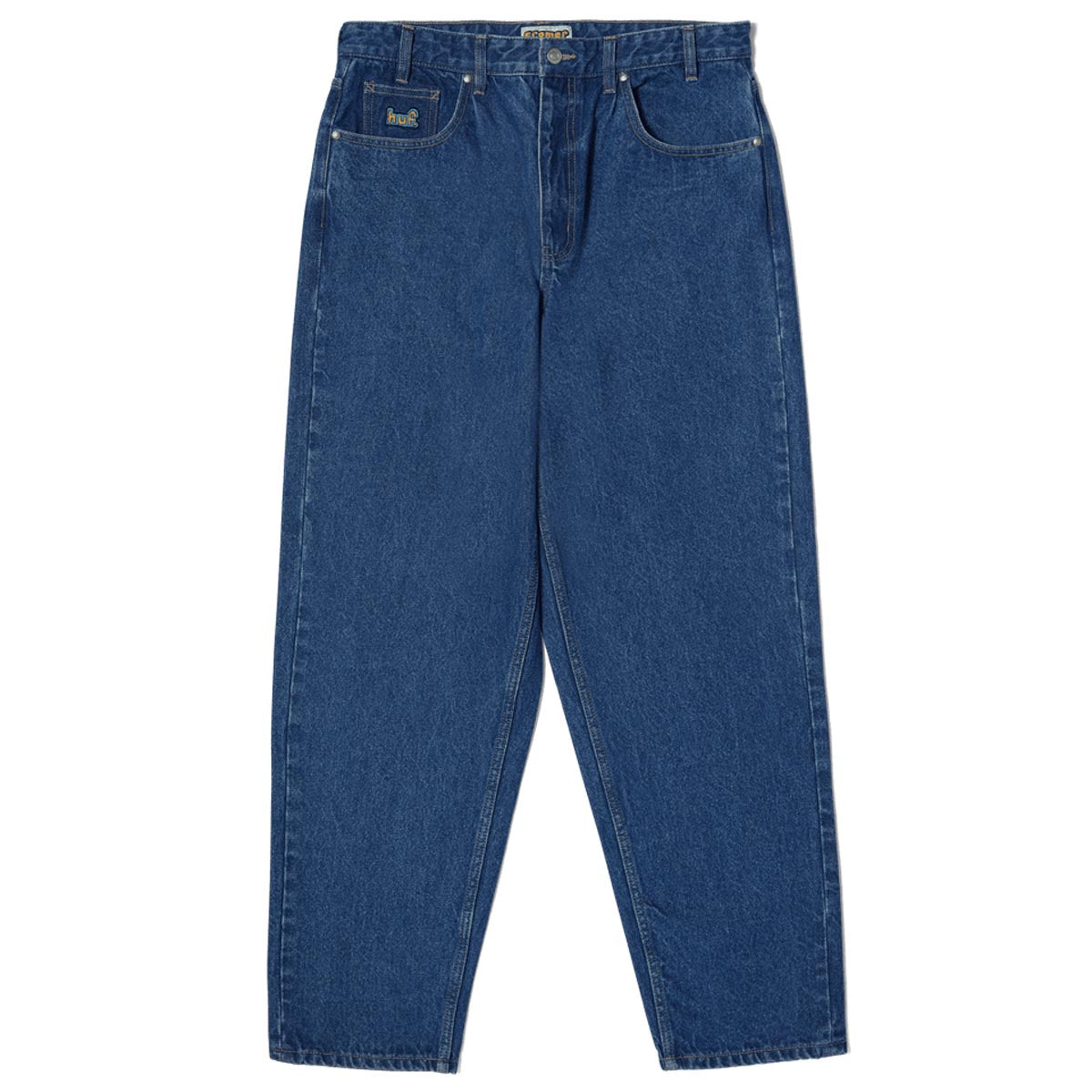 Huf Cromer Jeans - Stone Wash Indigo