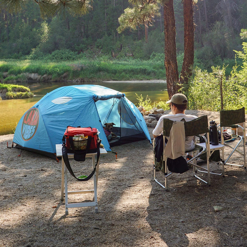 Lakai x Poler Vibes 2 Person Tent - Cyan