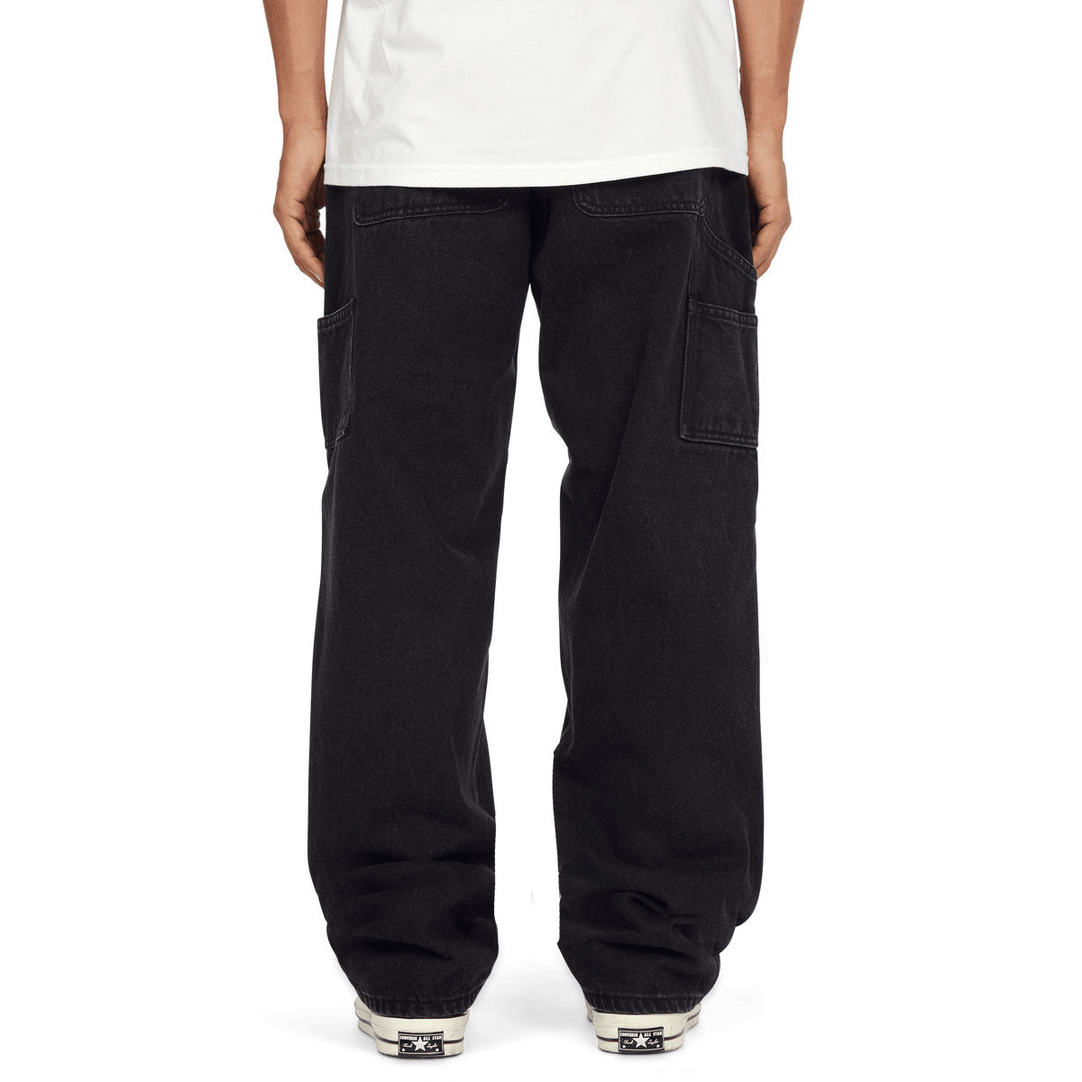 HUF Kinda Loose Double Knees Jeans - Faded Black