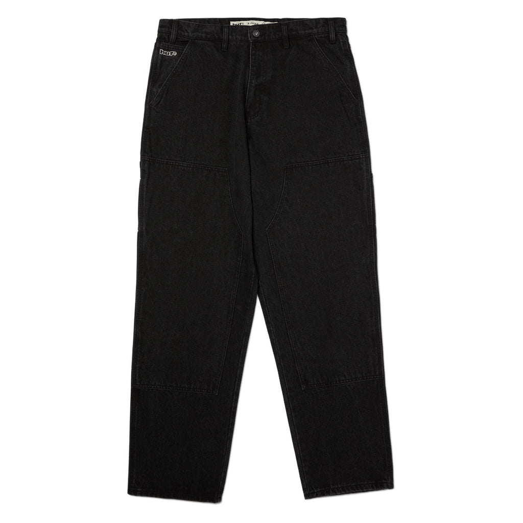 HUF Kinda Loose Double Knees Jeans - Faded Black