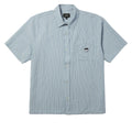 HUF Big Block Striped Shirt - Light Blue