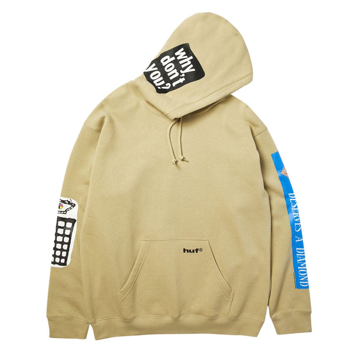 HUF Gimme The Loot Hoodie - Sand